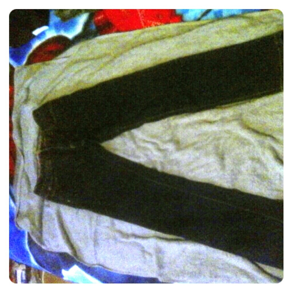 Dark blue jeans
